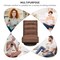 5-Position Folding Floor Gaming Chair with 360 Degrees Swivel Base Suitable for Any Room